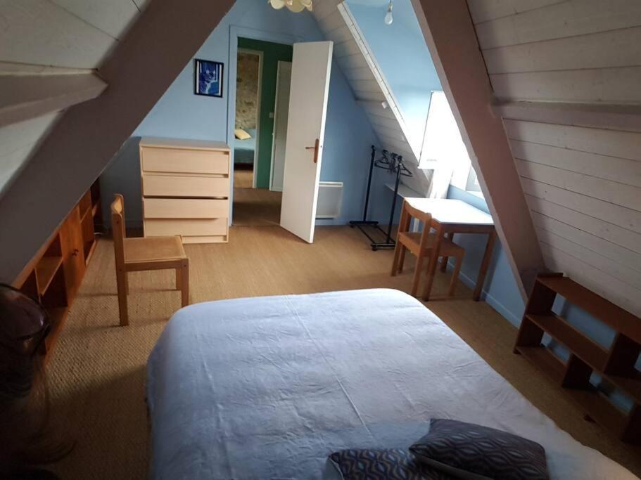 Chez Nany, Chaleureux Duplex Sur Le Port De Morgat Crozon Exterior foto